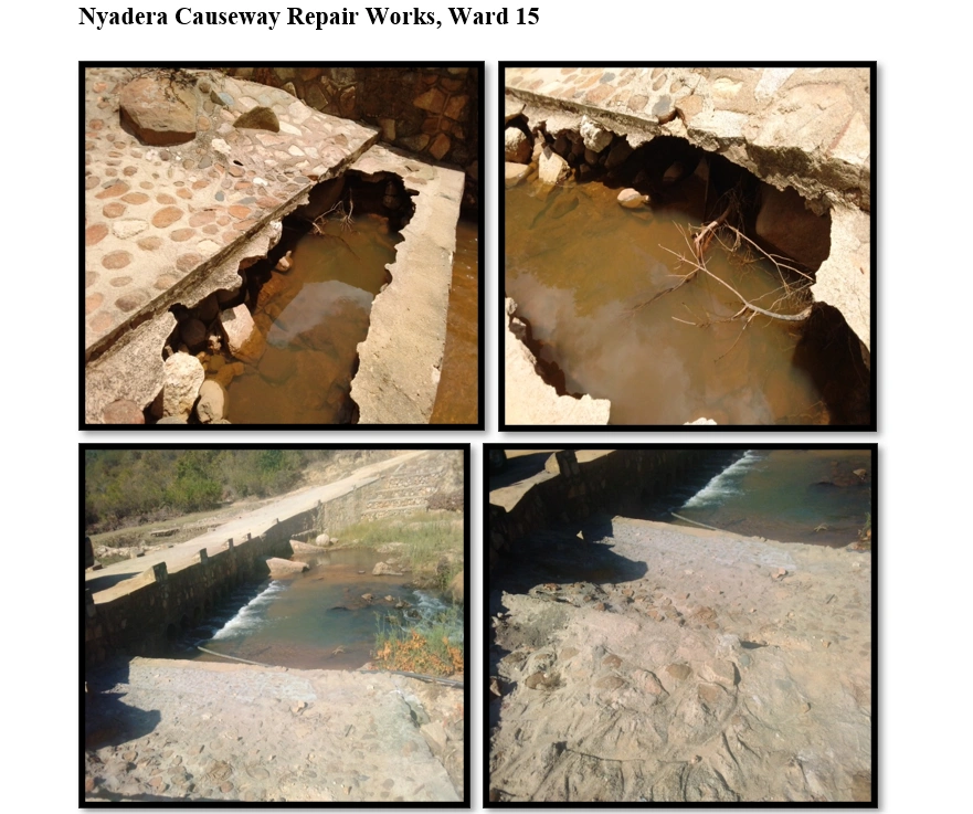 Nyadera Causeway Repair Works